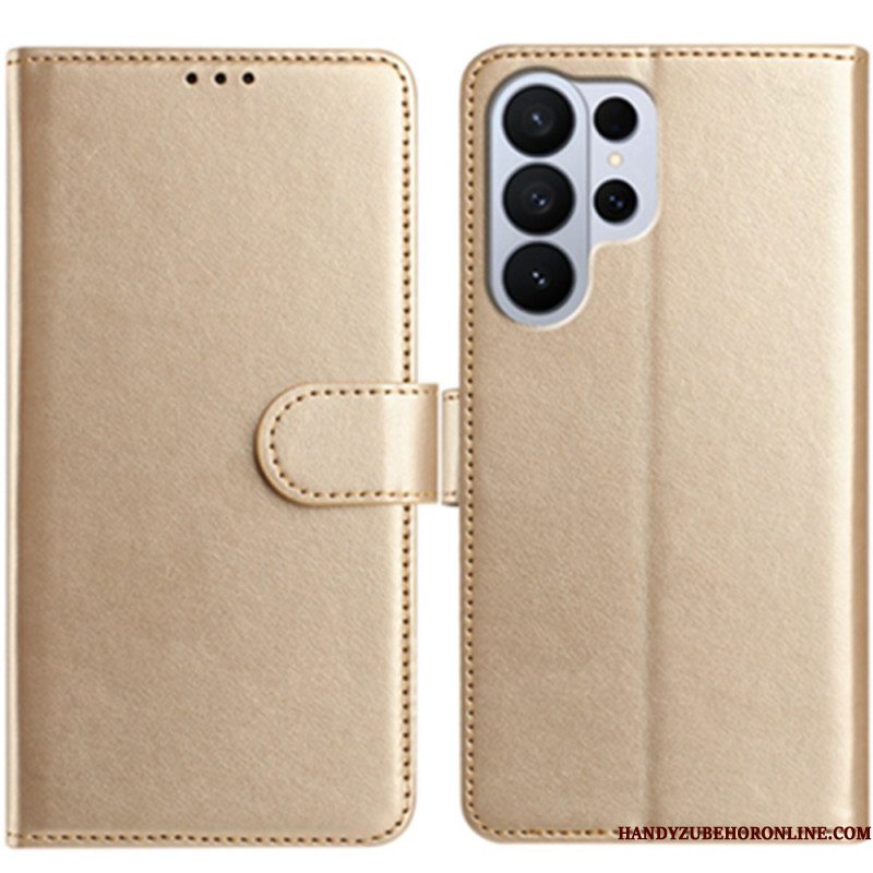 Leren Hoesje Samsung Galaxy S26 Ultra Kunstleer Met 8 Kaartsleuven