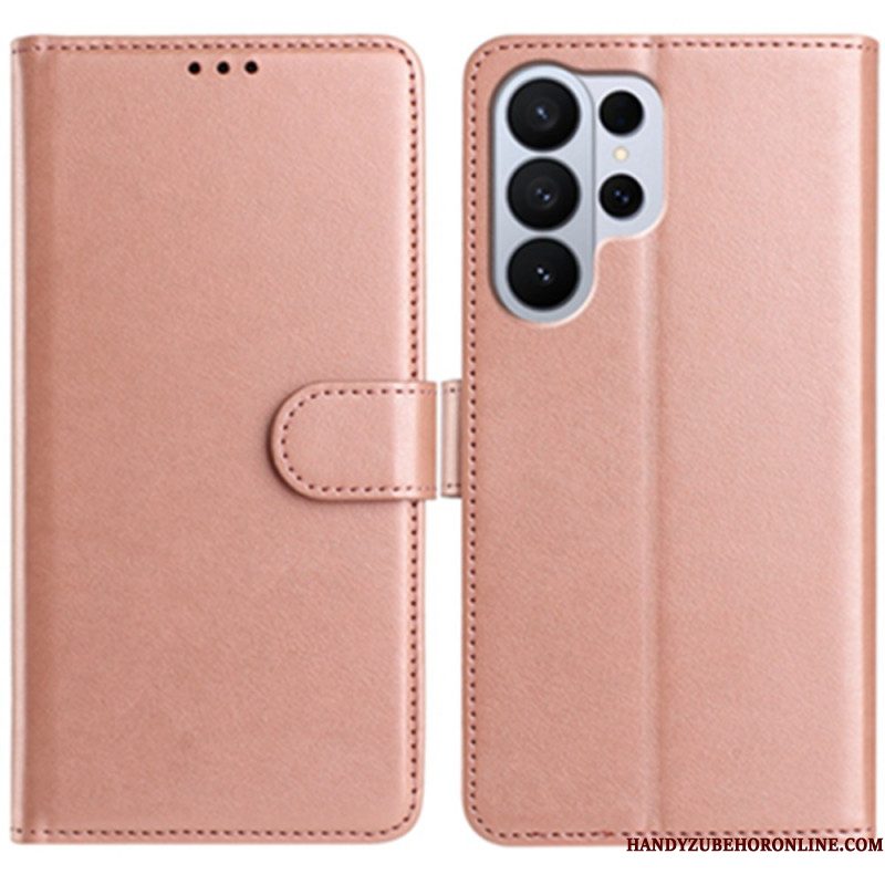 Leren Hoesje Samsung Galaxy S26 Ultra Kunstleer Met 8 Kaartsleuven