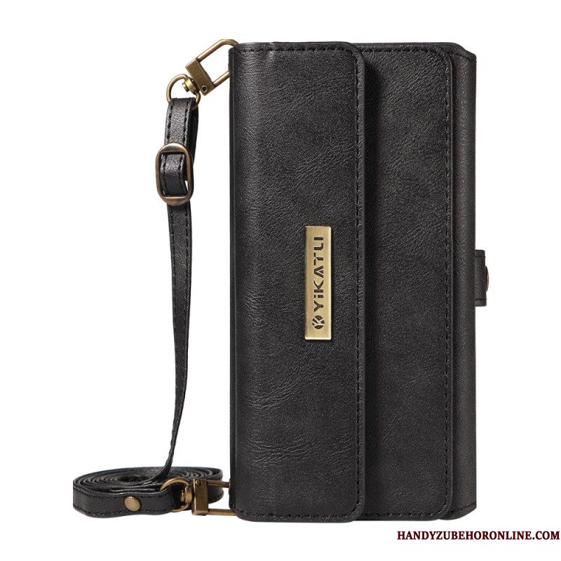 Leren Hoesje Samsung Galaxy S26 Vintage Yikatu Design