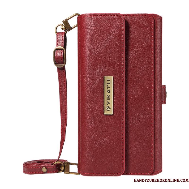 Leren Hoesje Samsung Galaxy S26 Vintage Yikatu Design