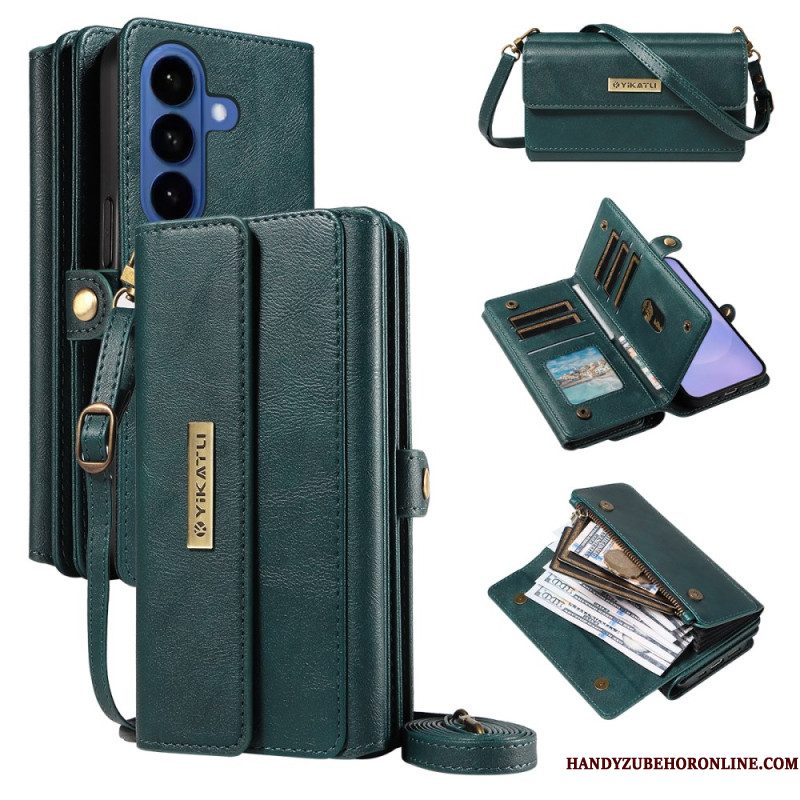 Leren Hoesje Samsung Galaxy S26 Vintage Yikatu Design