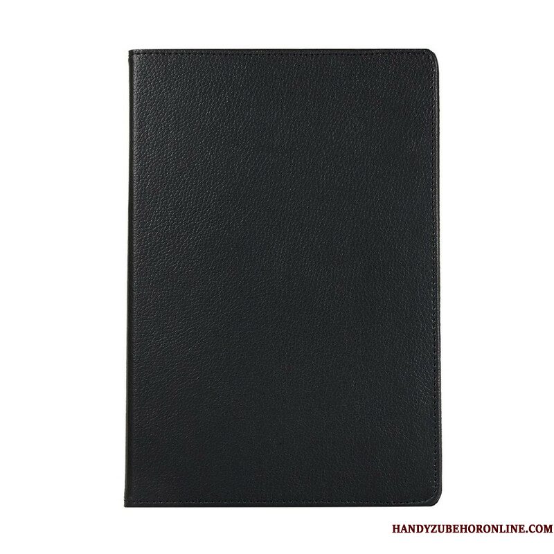 Leren Hoesje Samsung Galaxy Tab S10 Fe Draaibare Kunstleren Lychee Bescherming Hoesje