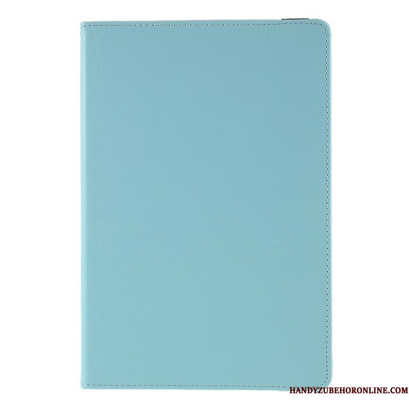 Leren Hoesje Samsung Galaxy Tab S10 Fe Draaibare Kunstleren Lychee Bescherming Hoesje