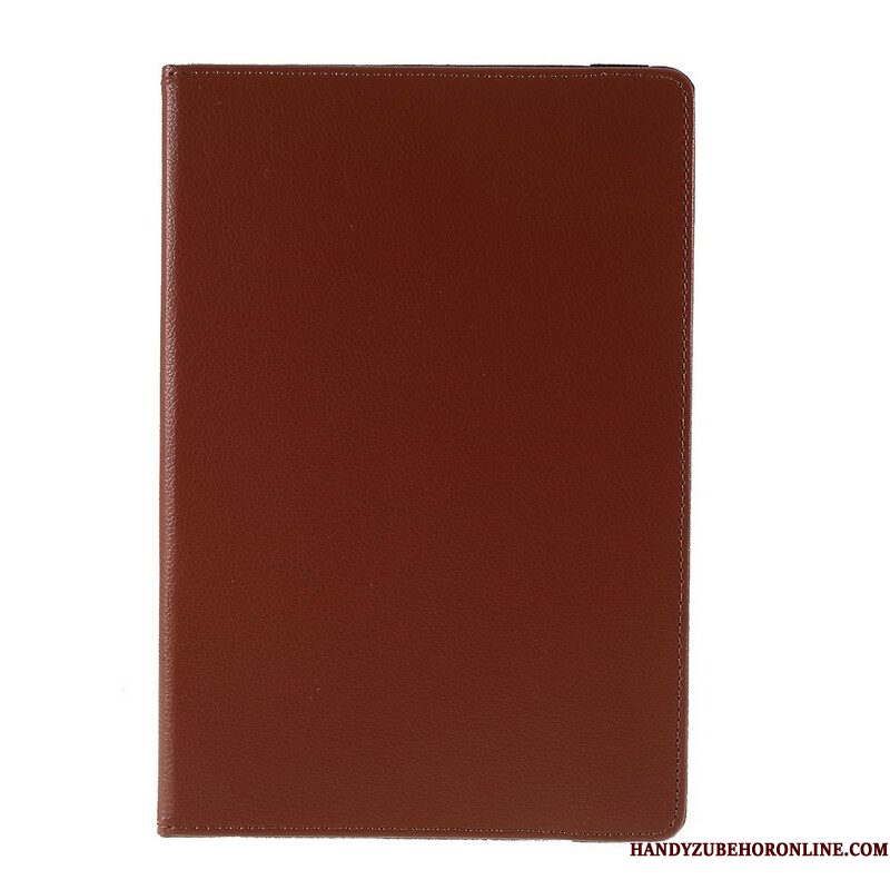 Leren Hoesje Samsung Galaxy Tab S10 Fe Draaibare Kunstleren Lychee Bescherming Hoesje
