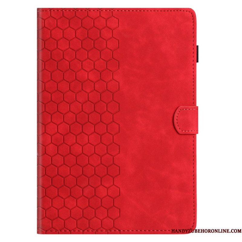Leren Hoesje Samsung Galaxy Tab S10 Fe Horizontale Rand