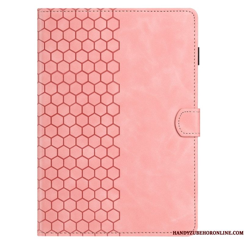 Leren Hoesje Samsung Galaxy Tab S10 Fe Horizontale Rand