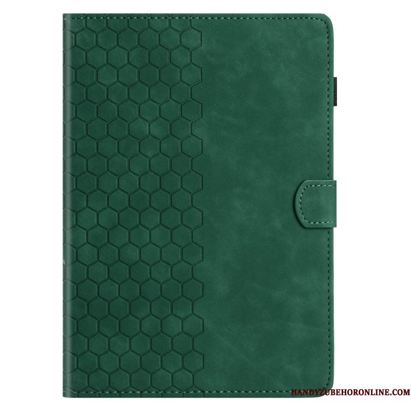 Leren Hoesje Samsung Galaxy Tab S10 Fe Horizontale Rand