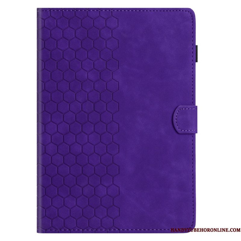 Leren Hoesje Samsung Galaxy Tab S10 Fe Horizontale Rand