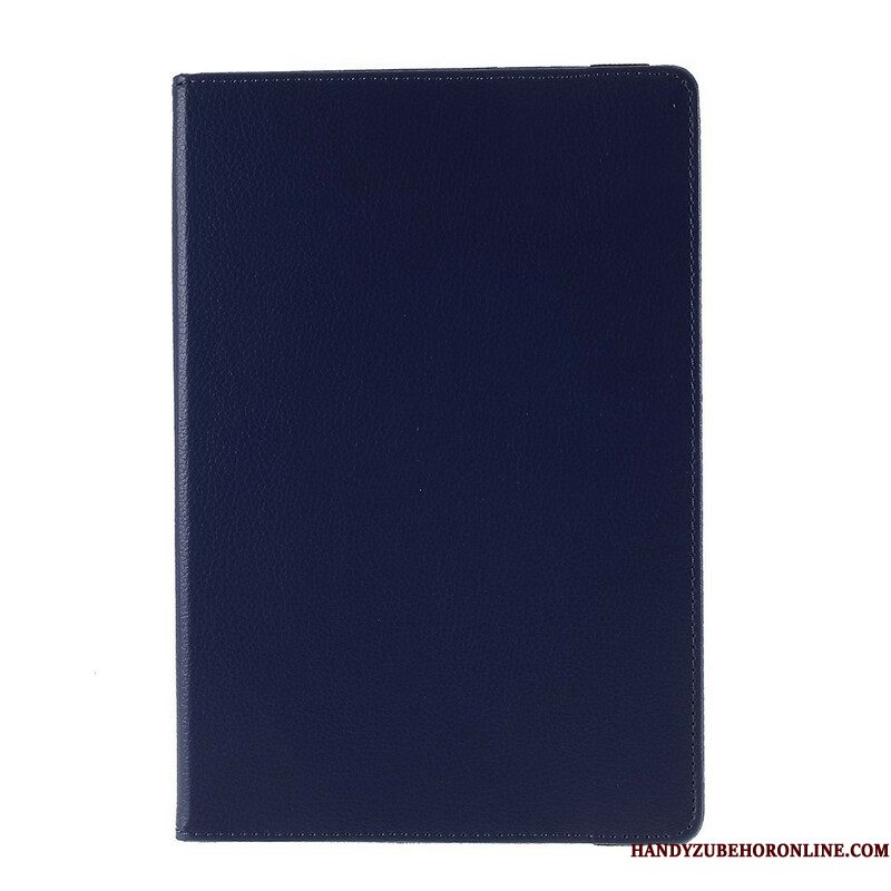 Leren Hoesje Samsung Galaxy Tab S10 Fe Plus Draaibare Lychee Kunstleren Hoes