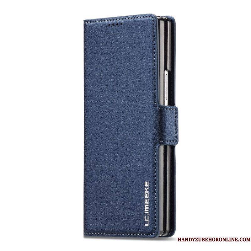 Leren Hoesje Samsung Galaxy Z Fold 7 Lc.imeeke Bescherming Hoesje