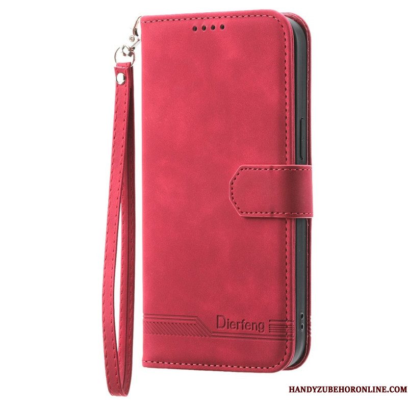 Leren Hoesje Sony Xperia 1 Vii Dierfeng Bescherming Hoesje