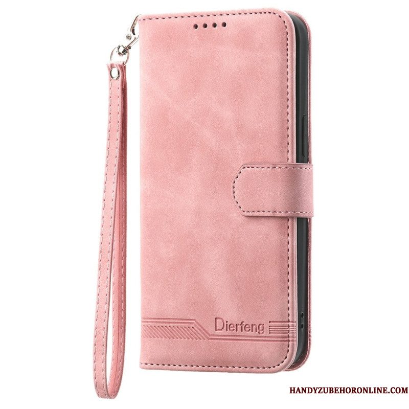 Leren Hoesje Sony Xperia 1 Vii Dierfeng Bescherming Hoesje