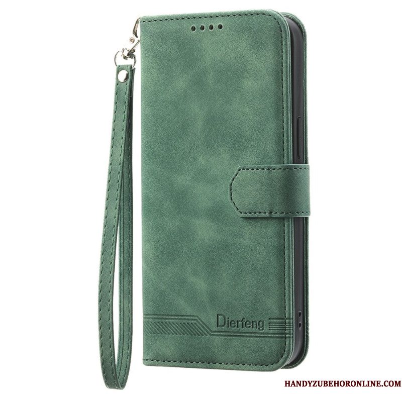 Leren Hoesje Sony Xperia 1 Vii Dierfeng Bescherming Hoesje