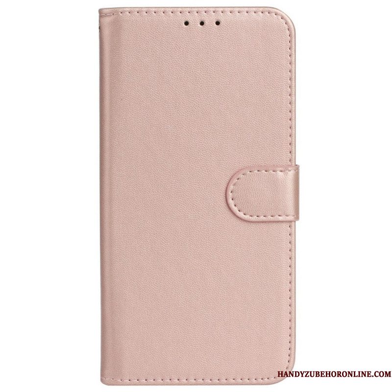 Leren Hoesje Sony Xperia 1 Vii Monochroom Bescherming Hoesje