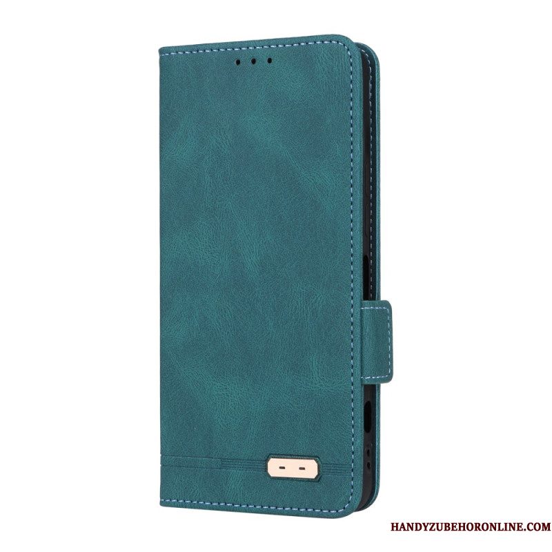Leren Hoesje Sony Xperia 1 Vii Retro Bescherming Hoesje