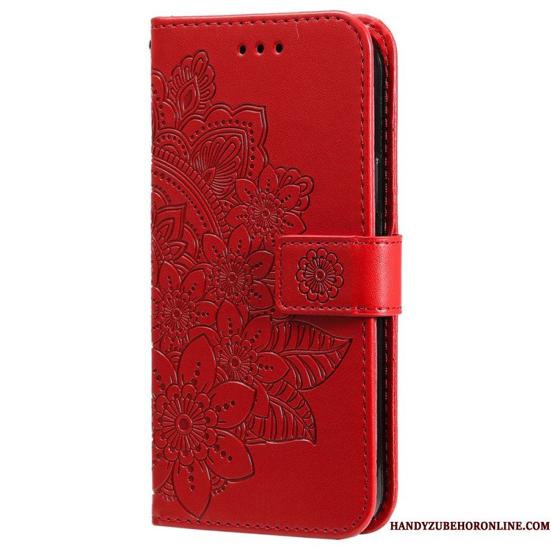 Leren Hoesje Voor Huawei Nova 13 Pro Mandala-print