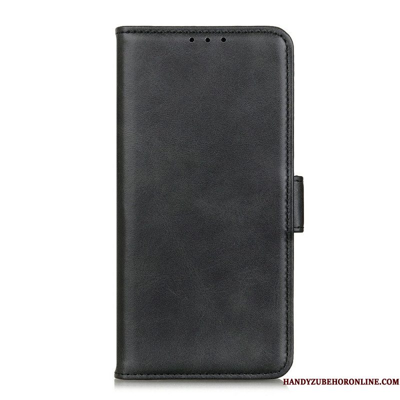 Leren Hoesje Voor Samsung Galaxy A17 4g / 5g Dubbele Sluiting