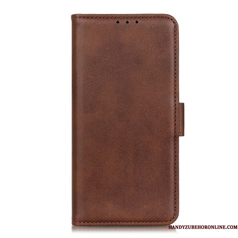 Leren Hoesje Voor Samsung Galaxy A17 4g / 5g Dubbele Sluiting