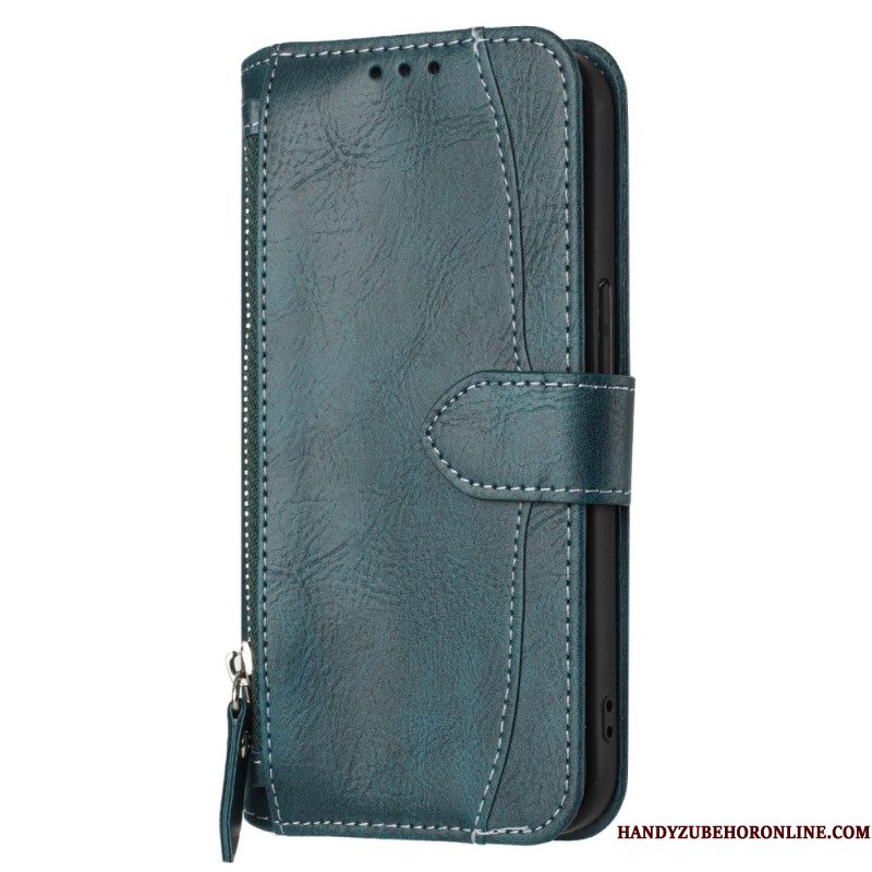 Leren Hoesje Voor Samsung Galaxy A17 4g / 5g Vintage Portemonnee