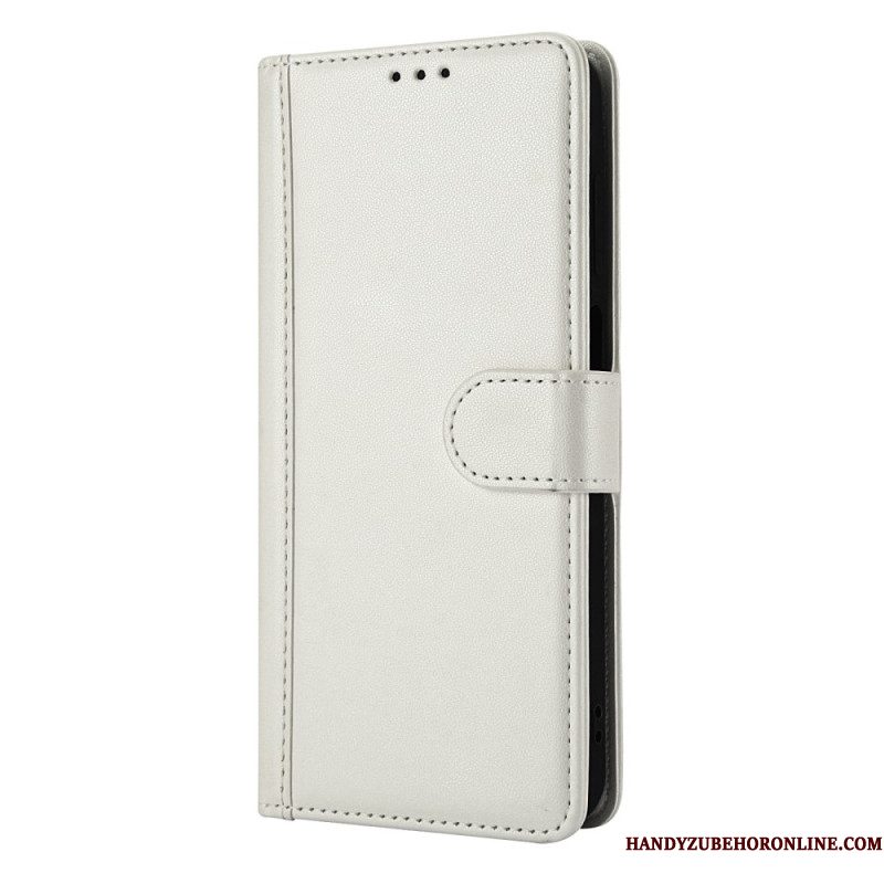 Leren Hoesje Voor Samsung Galaxy S25 5g Draagkoord