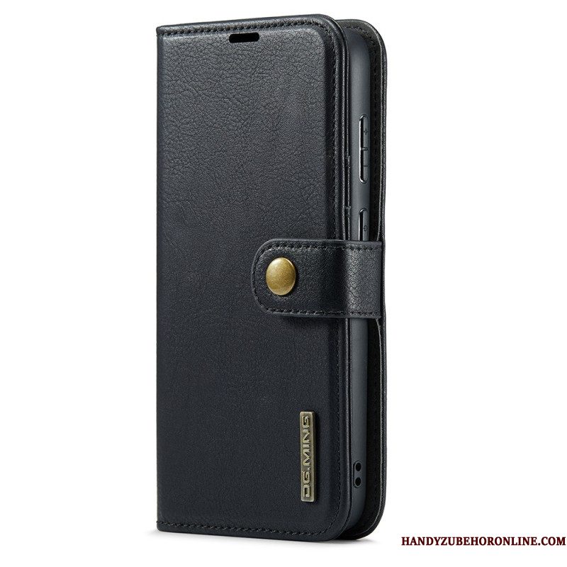 Leren Hoesje Voor Samsung Galaxy S25 5g Edge Afneembare Dg.ming Hoes