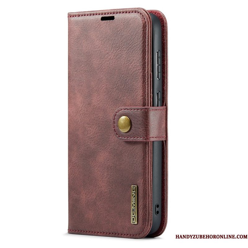 Leren Hoesje Voor Samsung Galaxy S25 5g Edge Afneembare Dg.ming Hoes