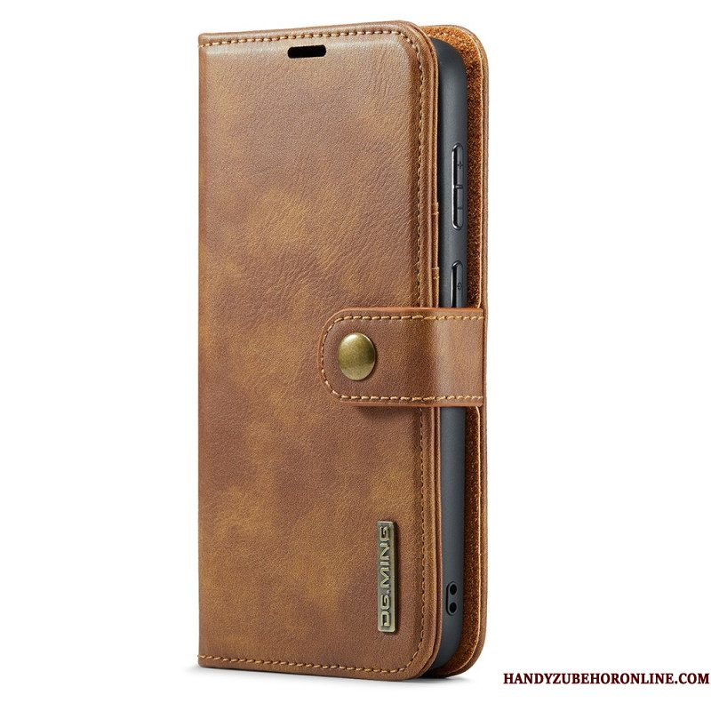 Leren Hoesje Voor Samsung Galaxy S25 5g Edge Afneembare Dg.ming Hoes
