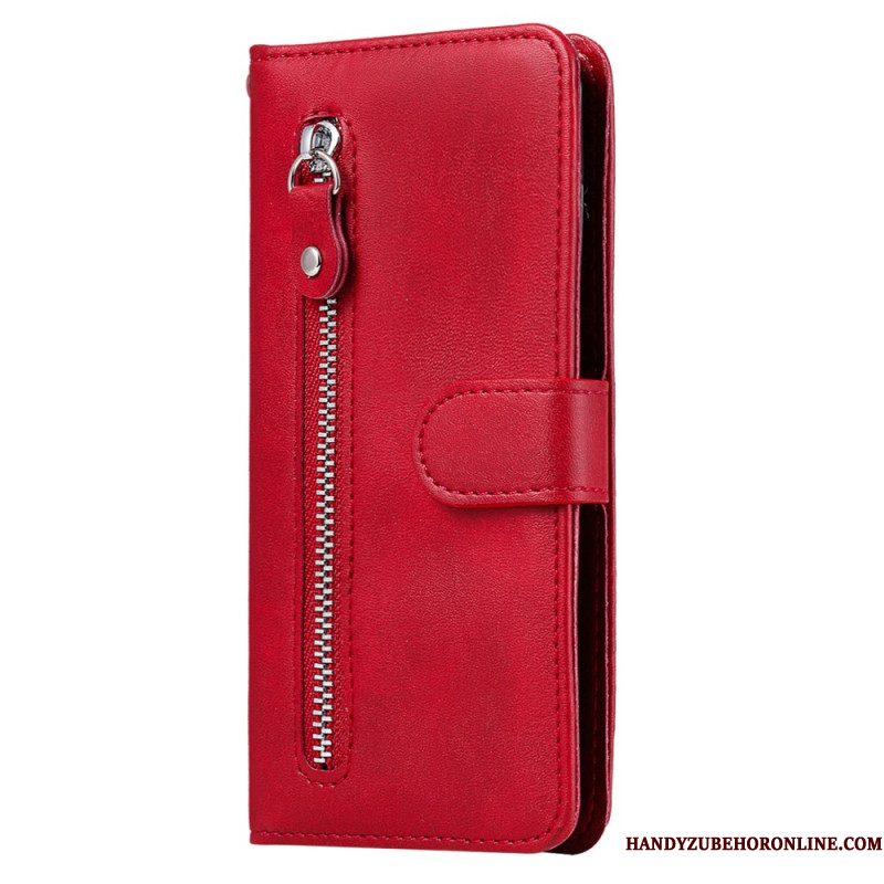 Leren Hoesje Voor Samsung Galaxy S25 5g Edge Etui Met Rits