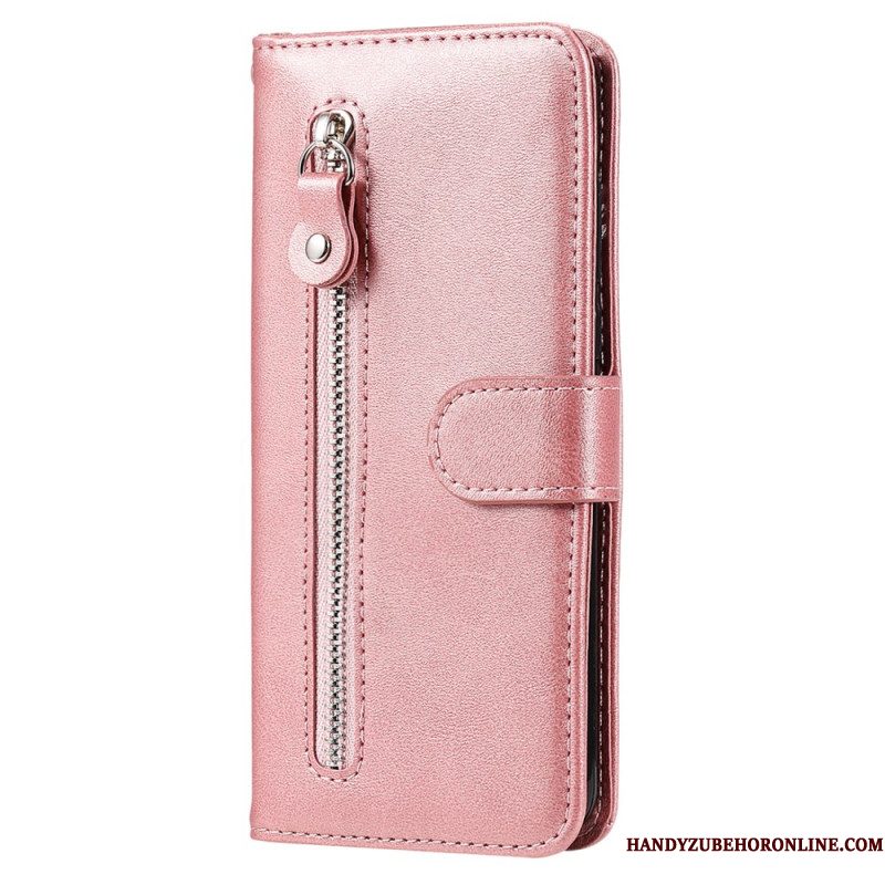 Leren Hoesje Voor Samsung Galaxy S25 5g Edge Etui Met Rits