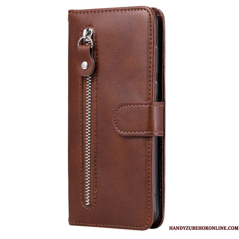 Leren Hoesje Voor Samsung Galaxy S25 5g Edge Etui Met Rits