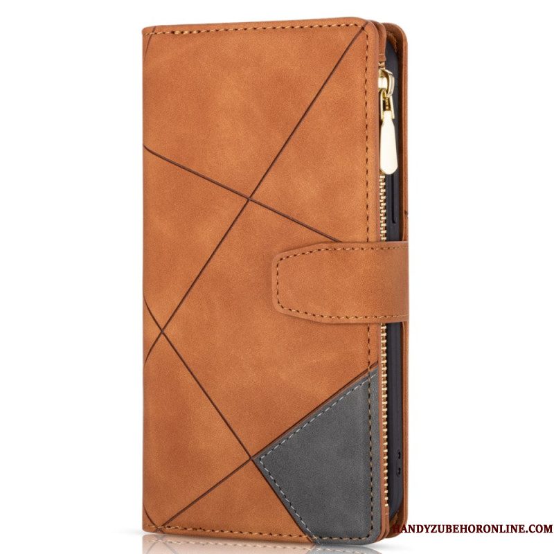 Leren Hoesje Voor Samsung Galaxy S25 5g Edge Portemonnee Met Diamantpatroon