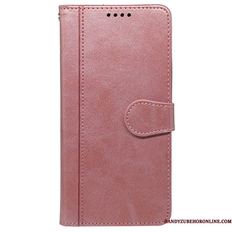 Leren Hoesje Voor Samsung Galaxy S25 5g Edge Premium Vintage