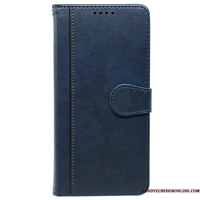 Leren Hoesje Voor Samsung Galaxy S25 5g Edge Premium Vintage