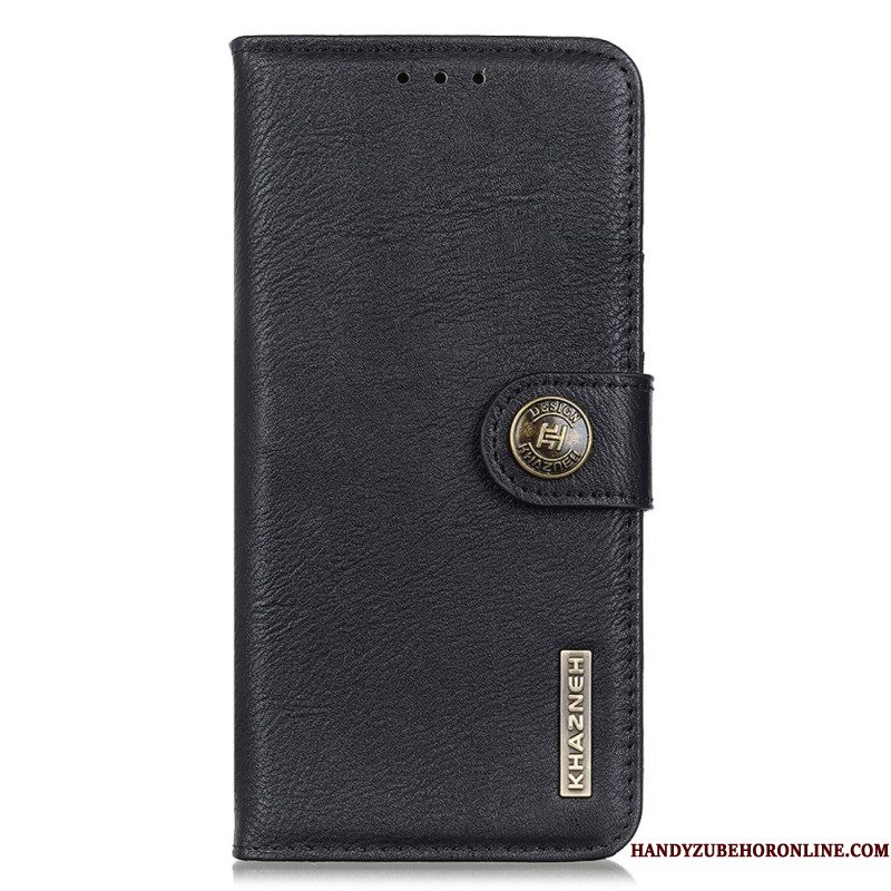 Leren Hoesje Voor Samsung Galaxy S25 5g Edge Vintage Khazneh
