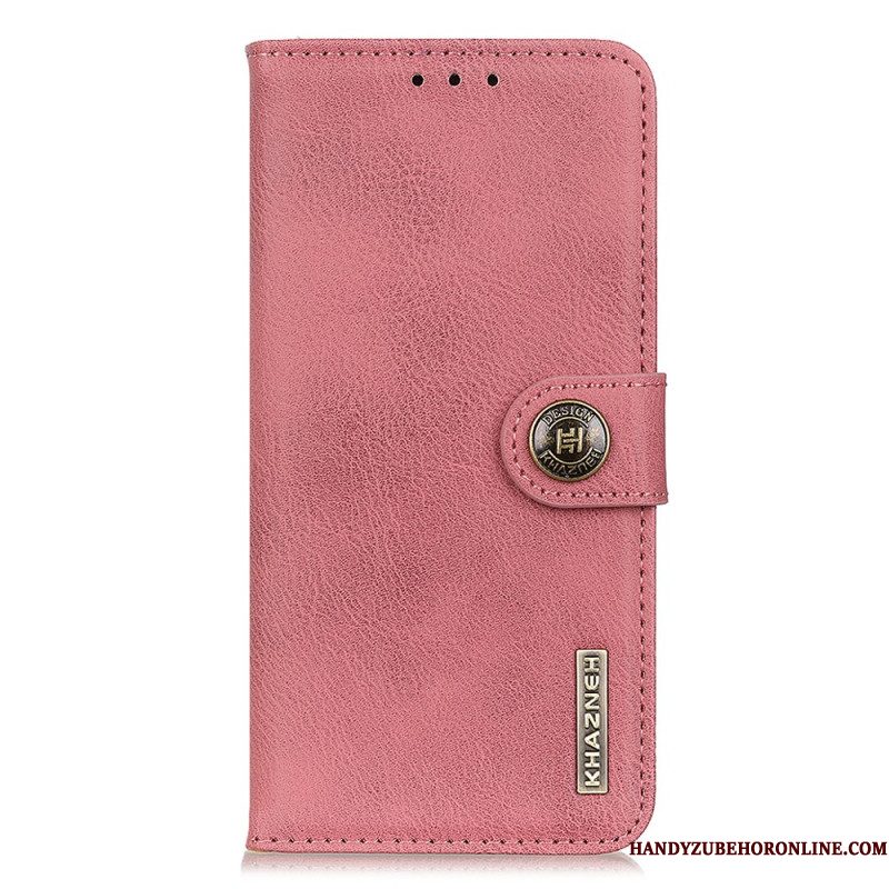 Leren Hoesje Voor Samsung Galaxy S25 5g Edge Vintage Khazneh