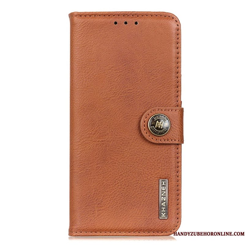 Leren Hoesje Voor Samsung Galaxy S25 5g Edge Vintage Khazneh