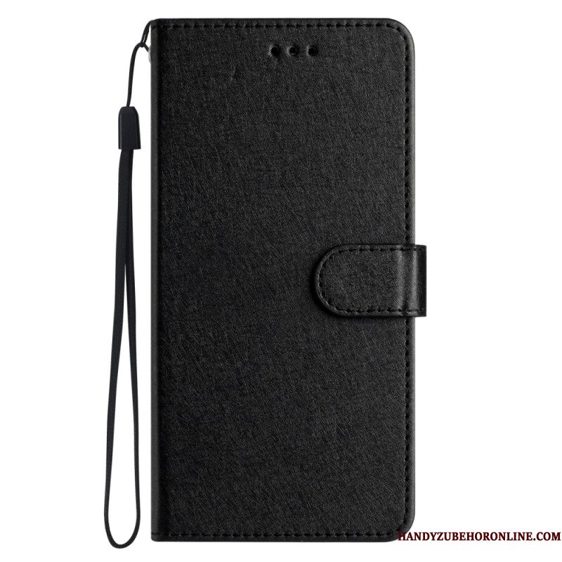 Leren Hoesje Voor Samsung Galaxy S25 5g Edge Zijdetextuur