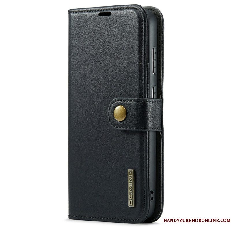 Leren Hoesje Voor Samsung Galaxy S25 Fe Afneembare Hoes Dg.ming