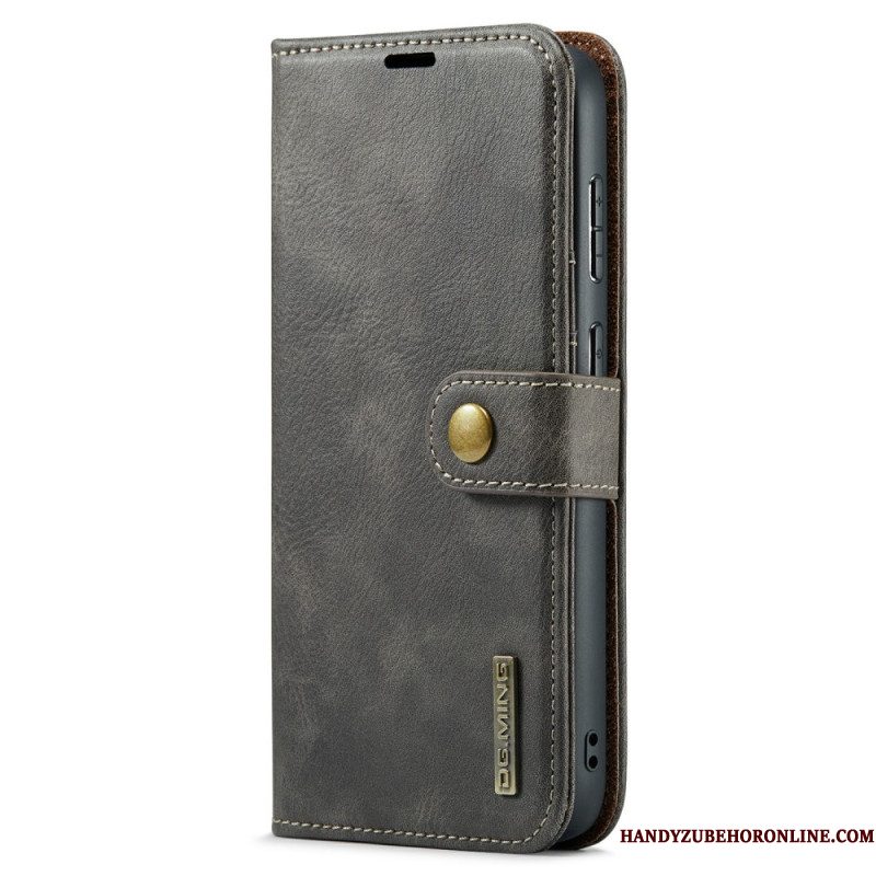Leren Hoesje Voor Samsung Galaxy S25 Fe Afneembare Hoes Dg.ming