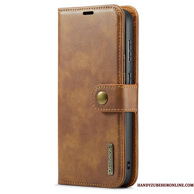 Leren Hoesje Voor Samsung Galaxy S25 Fe Afneembare Hoes Dg.ming