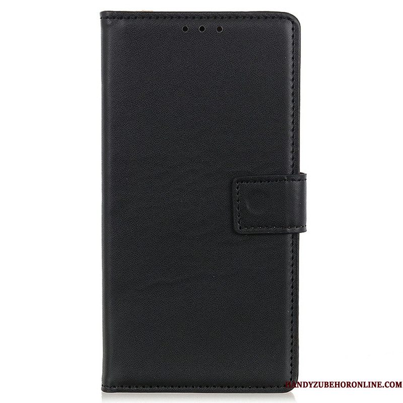 Leren Hoesje Voor Samsung Galaxy S25 Fe Effen