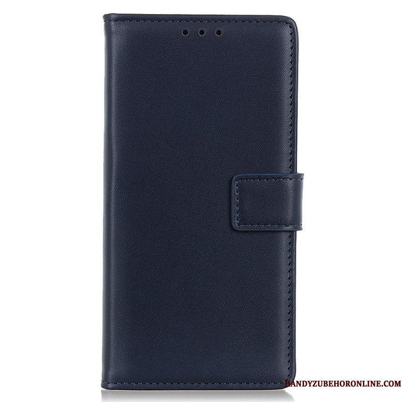 Leren Hoesje Voor Samsung Galaxy S25 Fe Effen