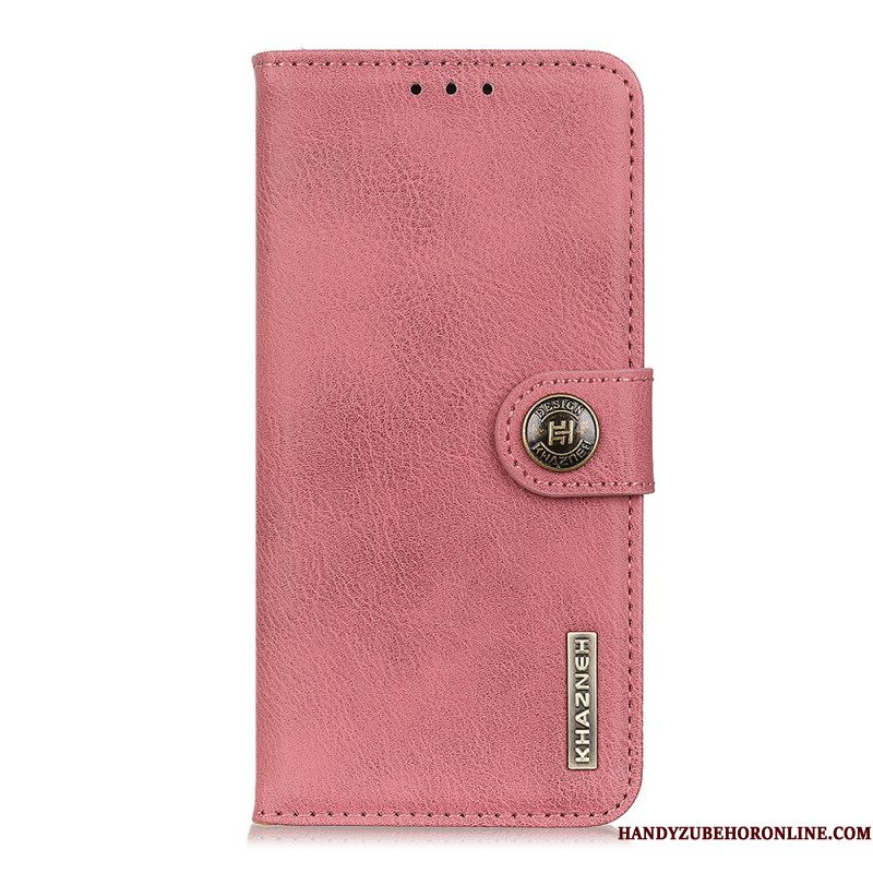 Leren Hoesje Voor Samsung Galaxy S25 Fe Vintage Khazneh
