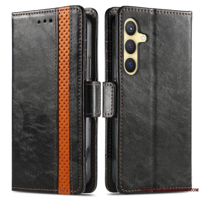 Leren Hoesje Voor Samsung Galaxy S25 Plus 5g Caseneo Rfid-portemonnee