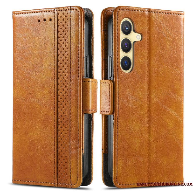 Leren Hoesje Voor Samsung Galaxy S25 Plus 5g Caseneo Rfid-portemonnee