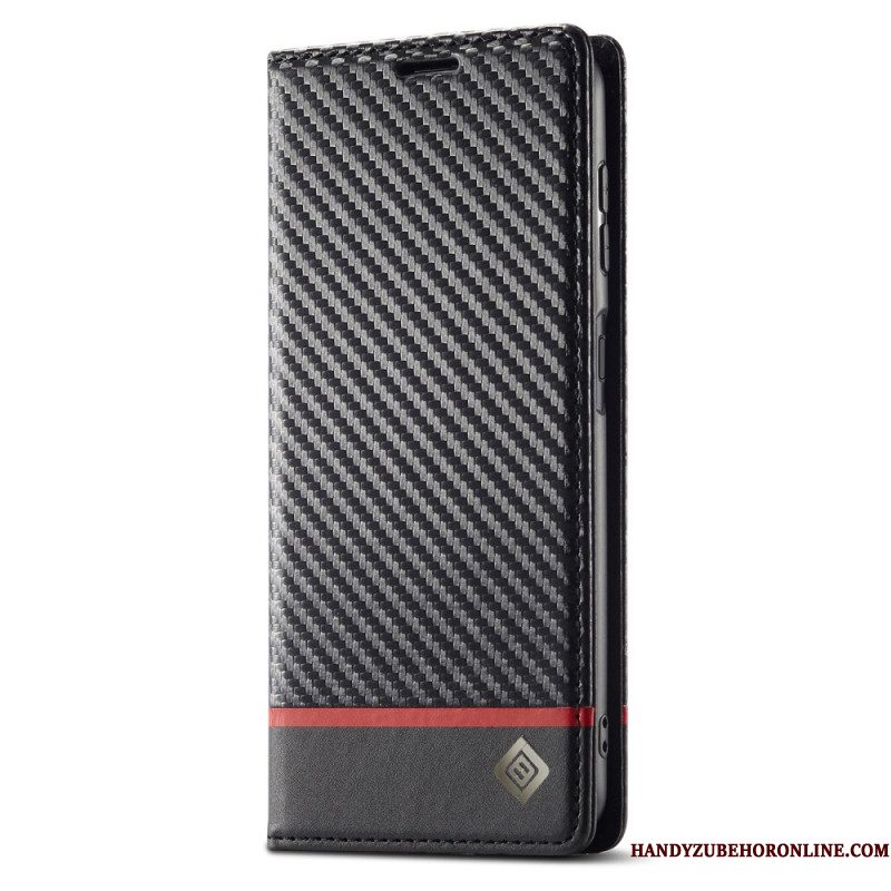 Leren Hoesje Voor Samsung Galaxy S25 Plus 5g Rode Lijn Lc.imeeke