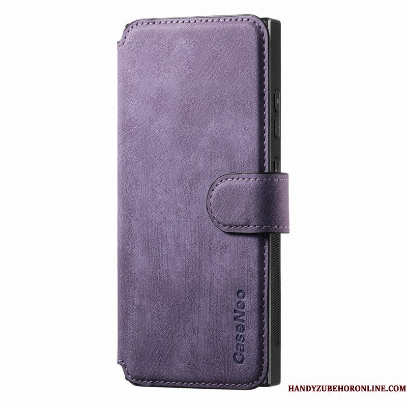 Leren Hoesje Voor Samsung Galaxy S25 Ultra 5g Afneembaar Magnetisch Rfid-hoesje