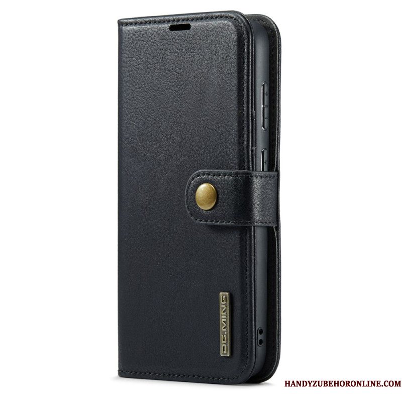 Leren Hoesje Voor Samsung Galaxy S26 Afneembare Dg.ming Portemonnee