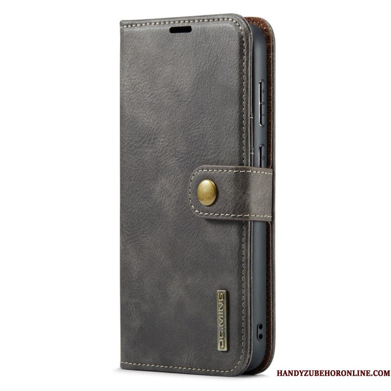Leren Hoesje Voor Samsung Galaxy S26 Afneembare Dg.ming Portemonnee