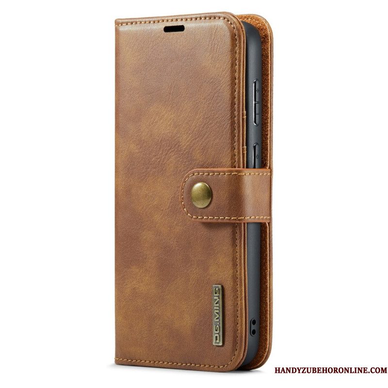Leren Hoesje Voor Samsung Galaxy S26 Afneembare Dg.ming Portemonnee